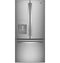 GE APPLIANCES GYE18JSLSS GE(R) ENERGY STAR(R) 17.5 Cu. Ft. Counter-Depth French-Door Refrigerator