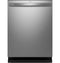 GE APPLIANCES PDT715SYVFS GE Profile(TM) Fingerprint Resistant Top Control with Stainless Steel Interior Dishwasher with Microban(TM) Antimicrobial Protection with Sanitize Cycle