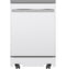 GE APPLIANCES GPT225SGLWW GE(R) 24" Stainless Steel Interior Portable Dishwasher with Sanitize Cycle