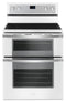 WHIRLPOOL WGE745C0FH 6.7 Cu. Ft. Electric Double Oven Range with True Convection