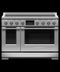 FISHER & PAYKEL RIV3486 Induction Range, 48", 6 Zones with SmartZone, Self-cleaning