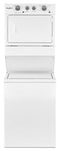 WHIRLPOOL WGT4027HW 3.5 cu.ft Gas Stacked Laundry Center 9 Wash cycles and AutoDry