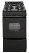 PREMIER BHK5X0BP 20 in. Freestanding Battery-Generated Spark Ignition Gas Range in Black