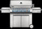 NAPOLEON BBQ PRO665RSIBPSS3 Prestige PRO 665 RSIB with Infrared Side and Rear Burners , Stainless Steel , Propane
