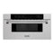 ZLINE KITCHEN AND BATH MWD30SS ZLINE 30 in. 1.2 cu. ft. Built-In Microwave Drawer with Color Options (MWD-30) [Color: DuraSnow Stainless Steel]