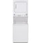 GE APPLIANCES GUD27ESSMWW GE Unitized Spacemaker(R) 3.8 cu. ft. Capacity Washer with Stainless Steel Basket and 5.9 cu. ft. Capacity Electric Dryer