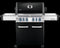 NAPOLEON BBQ P500RSIBNK3 Prestige 500 RSIB with Infrared Side and Rear Burners , Black , Natural Gas