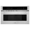 ZLINE KITCHEN AND BATH MWO30SS ZLINE 30 In. Microwave Oven in DuraSnow Stainless Steel with Traditional Handle (MWO-30-SS)