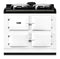 AGA ADC3EWHT AGA Dual Control 39" Electric White with Stainless Steel trim