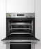 FISHER & PAYKEL WODV230N Double Oven, 30", 10 Function, Self-cleaning
