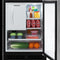 MARVEL MLRI224SS01A 24-In Built-In Refrigerator Freezer With Crescent Ice Maker with Door Style - Stainless Steel