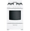 HOTPOINT RGAS300DMWW Hotpoint(R) 24" Front-Control Free-Standing Gas Range with Large Window