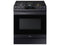 SAMSUNG NX60T8511SG 6.0 cu ft. Smart Slide-in Gas Range with Air Fry in Black Stainless Steel