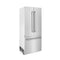ZLINE KITCHEN AND BATH RBIV30436 ZLINE 36" 19.6 cu. ft. Built-In 3-Door French Door Refrigerator with Internal Water and Ice Dispenser in Stainless Steel (RBIV-304-36)