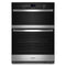 WHIRLPOOL WOEC3030LS 6.4 Total Cu. Ft. Combo Self-Cleaning Wall Oven